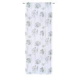 Fertigvorhang Maddie - Weiß/Grün, ROMANTIK / LANDHAUS, Textil (135/245cm) - James Wood