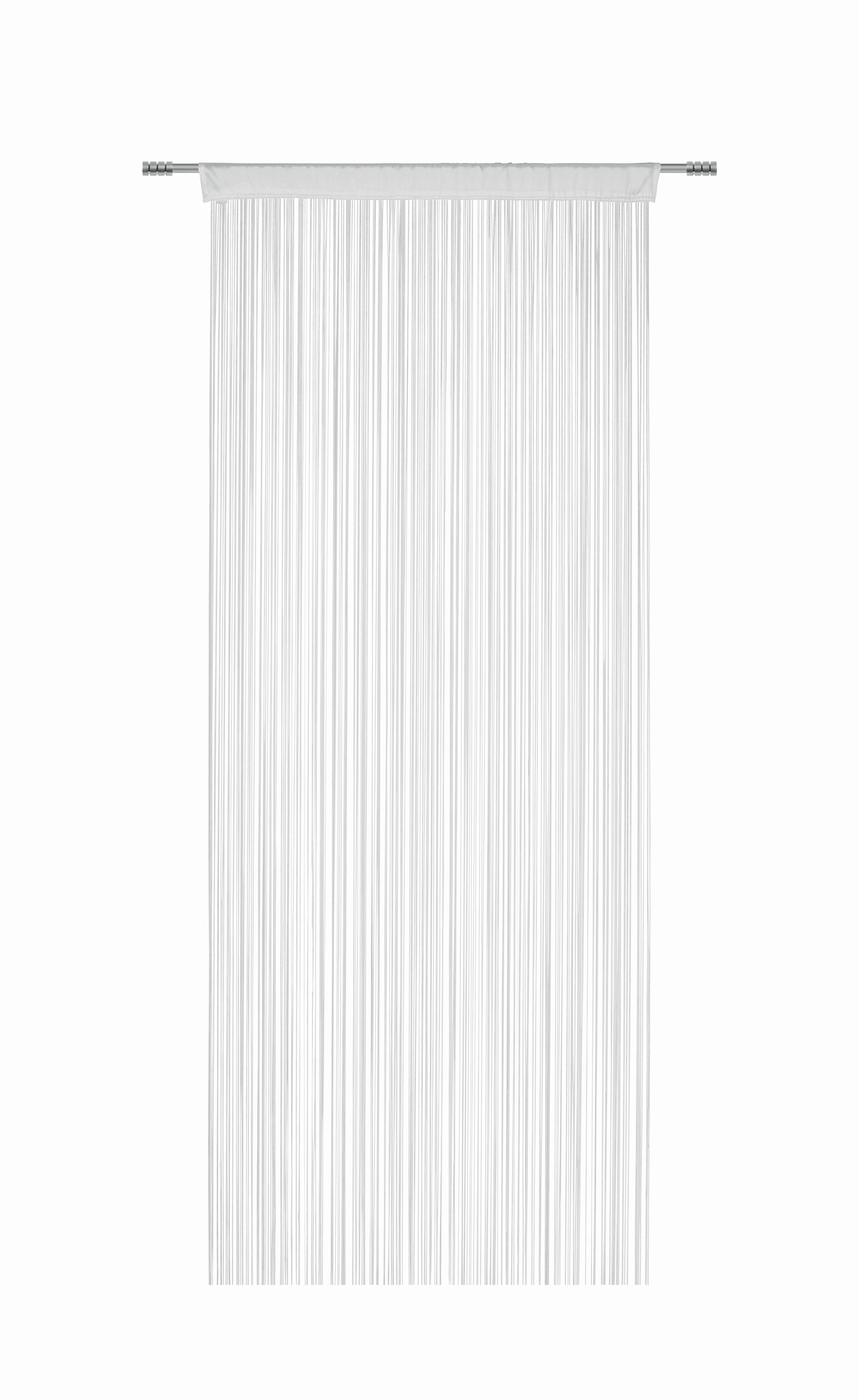 PROVÁZKOVÝ ZÁVĚS Promotion, 90/200cm - bílá, Konvenční, textil (90/200cm) - Based