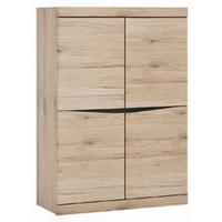 Kommode Summer San Remo Eiche Dekor B: 86 Cm - Eiche San Remo, MODERN, Holzwerkstoff (86/123/40cm) - Modern Living