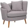 Polstersessel Miranda Boucle Grau - Naturfarben/Grau, KONVENTIONELL, Textil (106/88/83cm) - Max Winzer