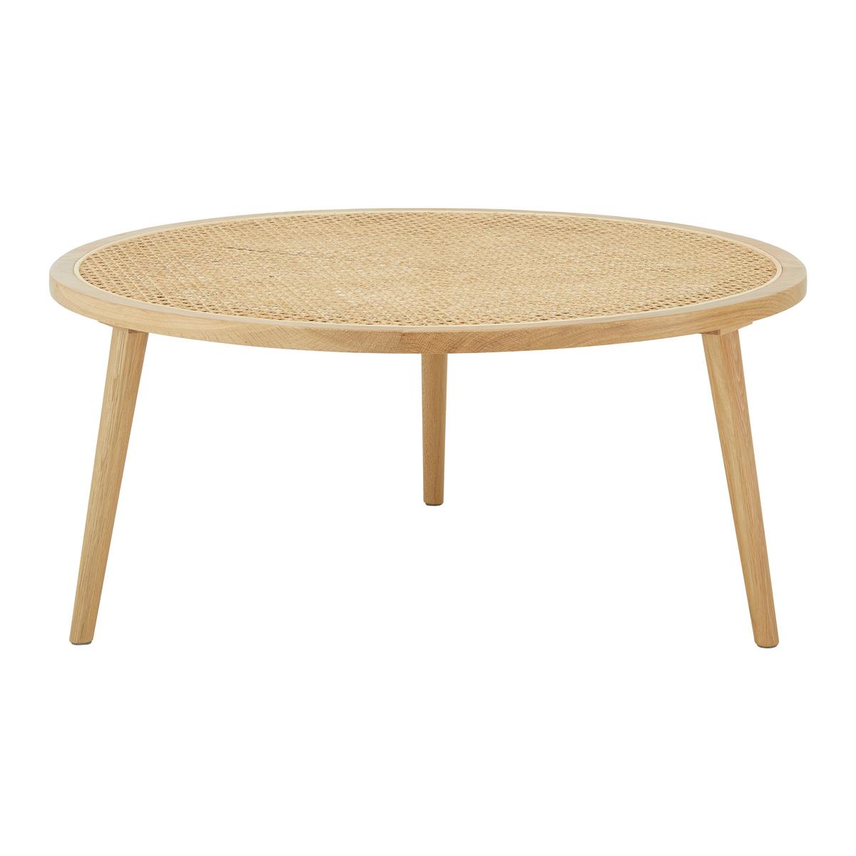 Konferenčný stolík Douna - prírodná farba, Modern, drevo (80/80/35cm) - Bessagi Home
