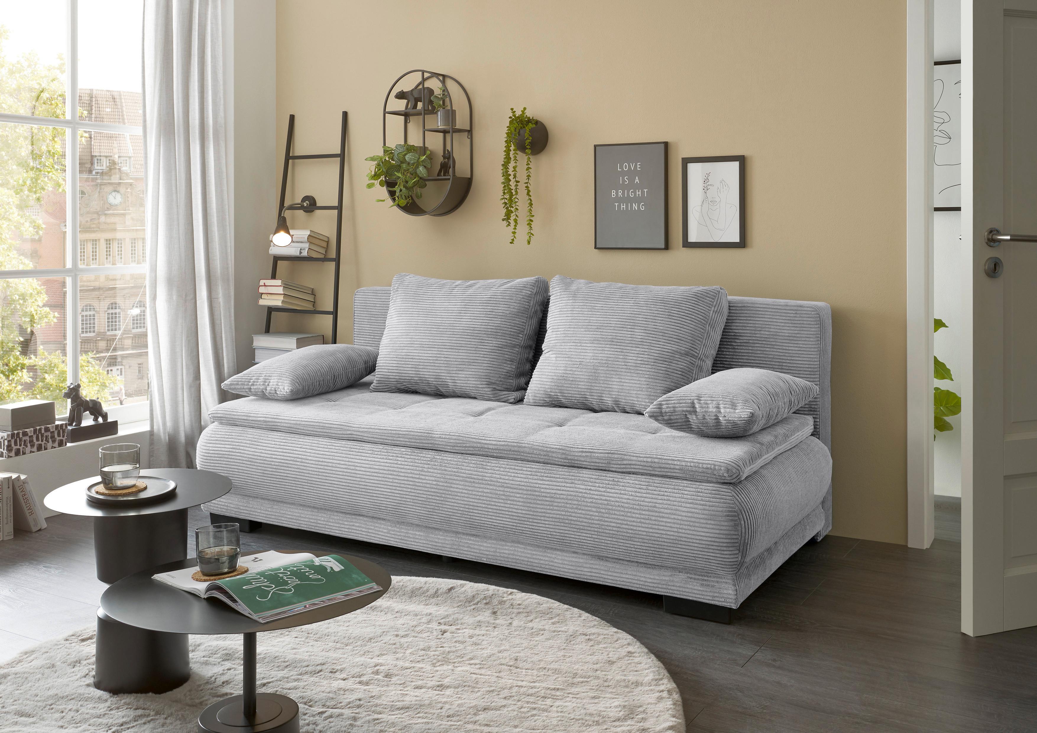 MID.YOU 3SitzerSofa mit Schlaf Funktion Angelina Anthrazit online