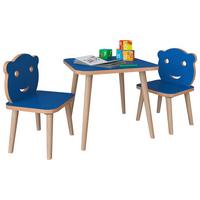 Kindersitzgruppe Lilula Blau Lilula - Blau, MODERN, Holzwerkstoff - MID.YOU