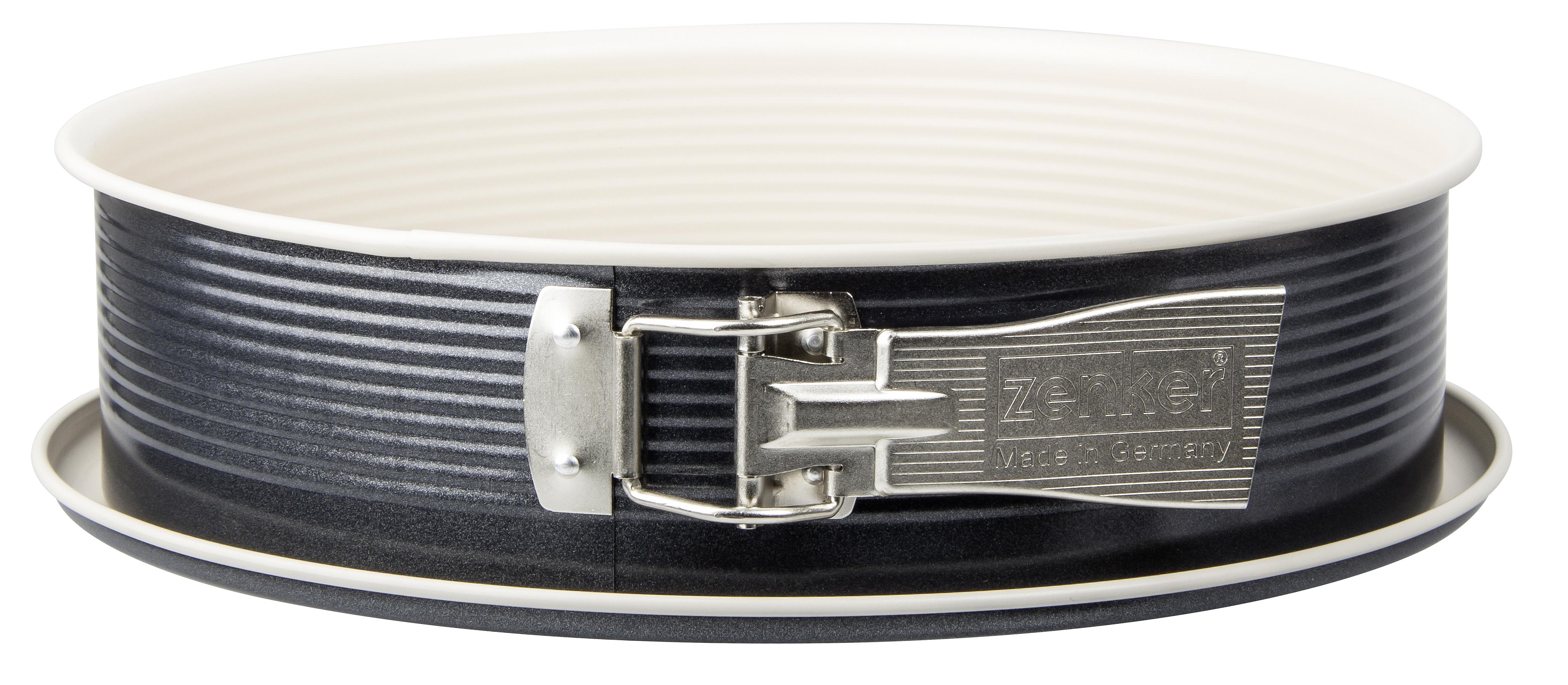 Springform Creme Noir Rund D/H: ca. 26/7 cm Stahl - Anthrazit/Creme, Metall (26/7cm) - Zenker