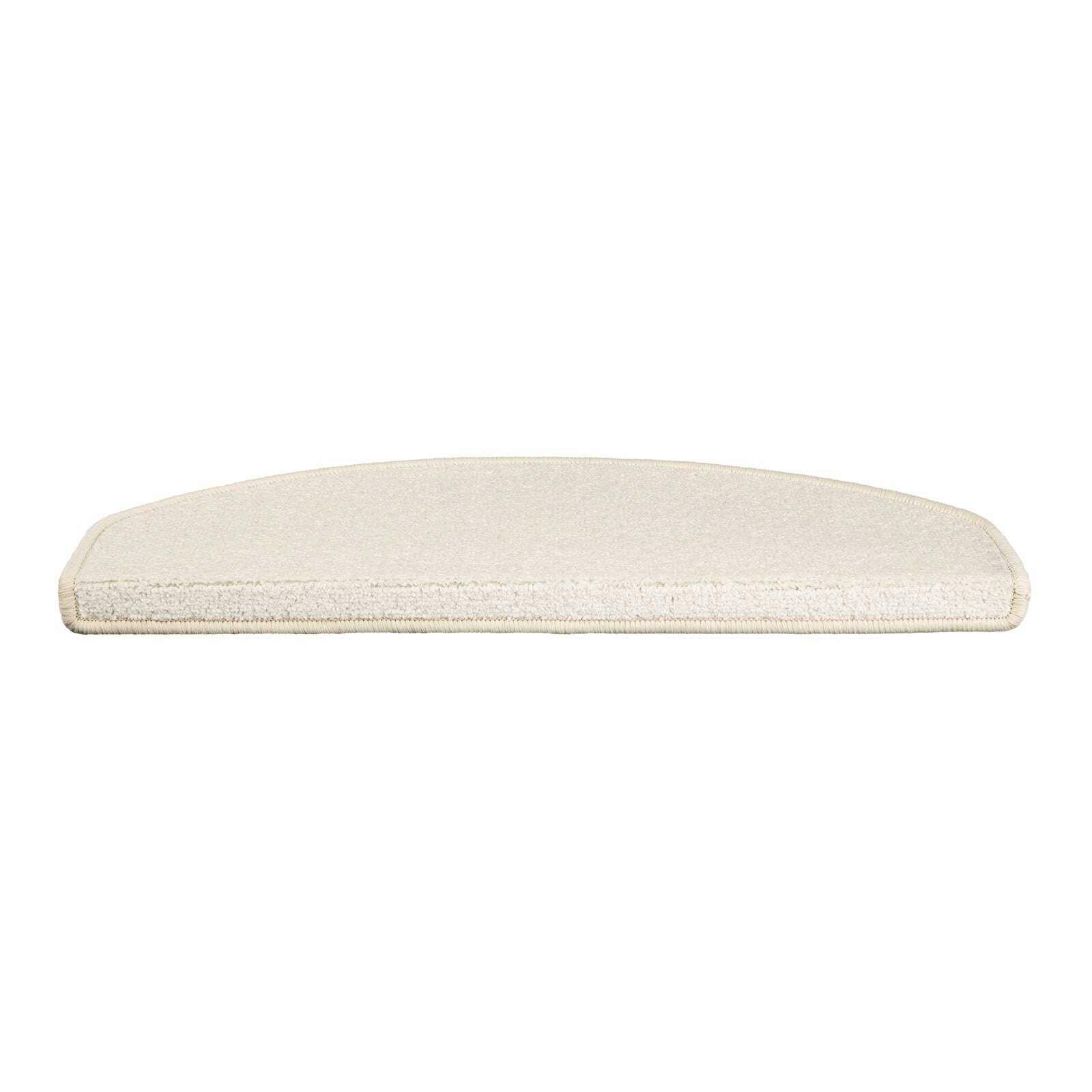 Stufenmatte Teppich Creme Dysmasty 65x23,5cm - Creme, Basics, Leder/Textil (65/23.5cm) - Esposa