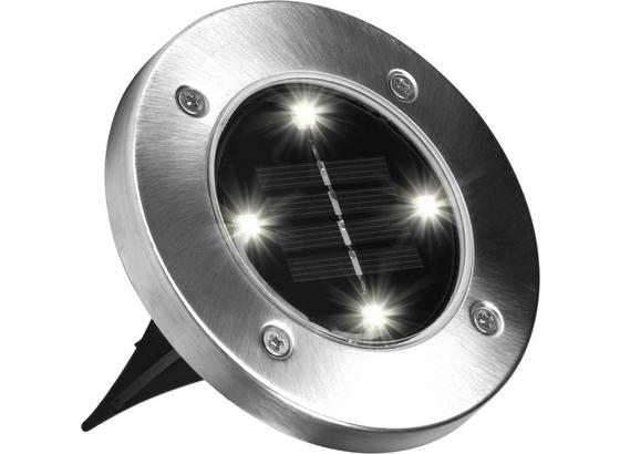 LED-disk Lights 4er Set - Silberfarben/Schwarz, MODERN, Kunststoff/Metall (11,5/2cm) - Mediashop LED-disk Lights 4er Set - Silberfarben/Schwarz, MODERN, Kunststoff/Metall (11,5/2cm) - Mediashop