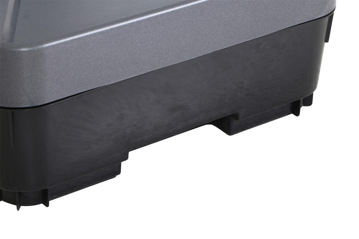 Schirmständer Kunststoff für BxHxT: 49x16x41 cm - Anthrazit, KONVENTIONELL, Kunststoff (49/16/41cm) - Siena Garden