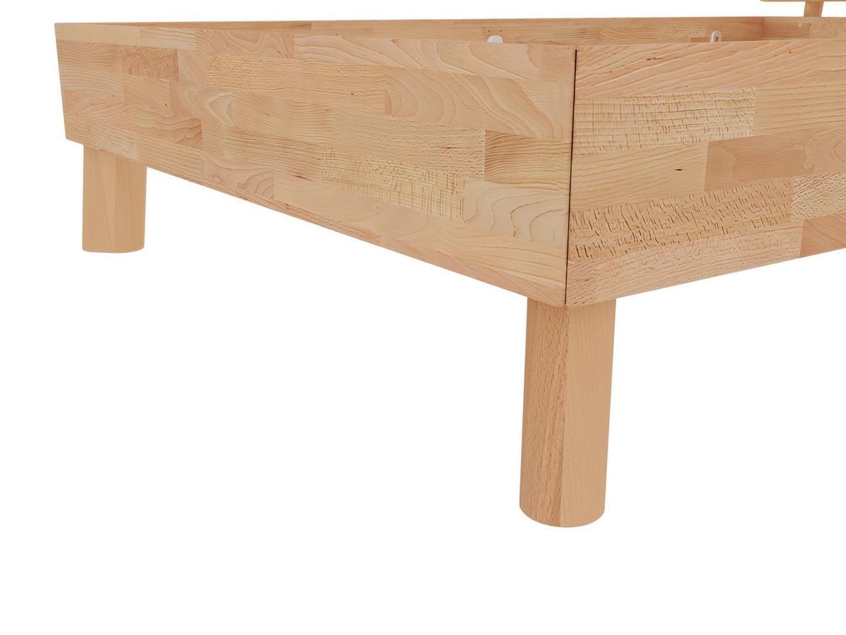 Bett Como Naturfarben 160x200cm - Naturfarben, MODERN, Holz (160/200cm) - MID.YOU