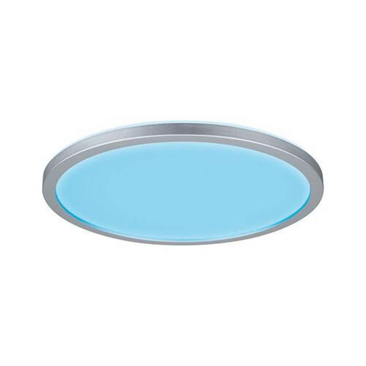 LED-Paneel Ø 29,3 cm Rund dimmbar - Chromfarben, Basics, Kunststoff (29,3cm) - Paulmann