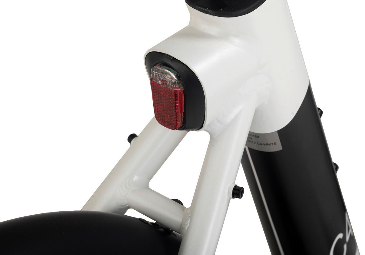 Elektrofahrrad Vogue Weiss - Weiß, Basics, Metall (180/70/100cm)