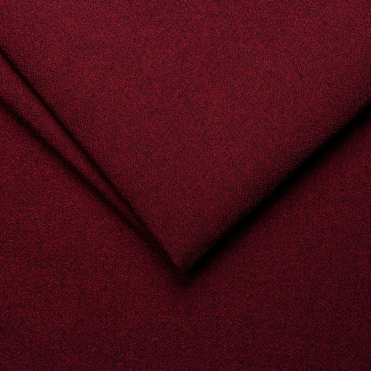 Boxspringbett Naxos 100x200 Soul 2 Rot - Rot/Schwarz, MODERN, Holzwerkstoff/Textil (100/200cm)