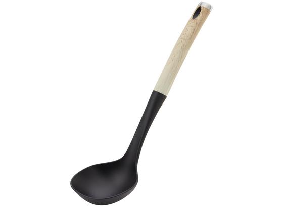 Naberačka Graham - čierna, Romantický / Vidiecky, plast (32cm) - Zandiara Naberačka Graham - čierna, Romantický / Vidiecky, plast (32cm) - Zandiara