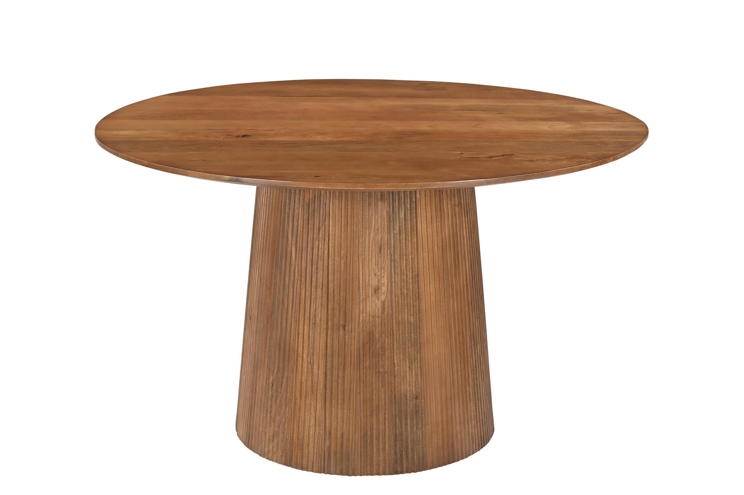 ESSTISCH Naturfarben L: 130cm - Naturfarben, MODERN, Holz (130/130/76cm) - MID.YOU