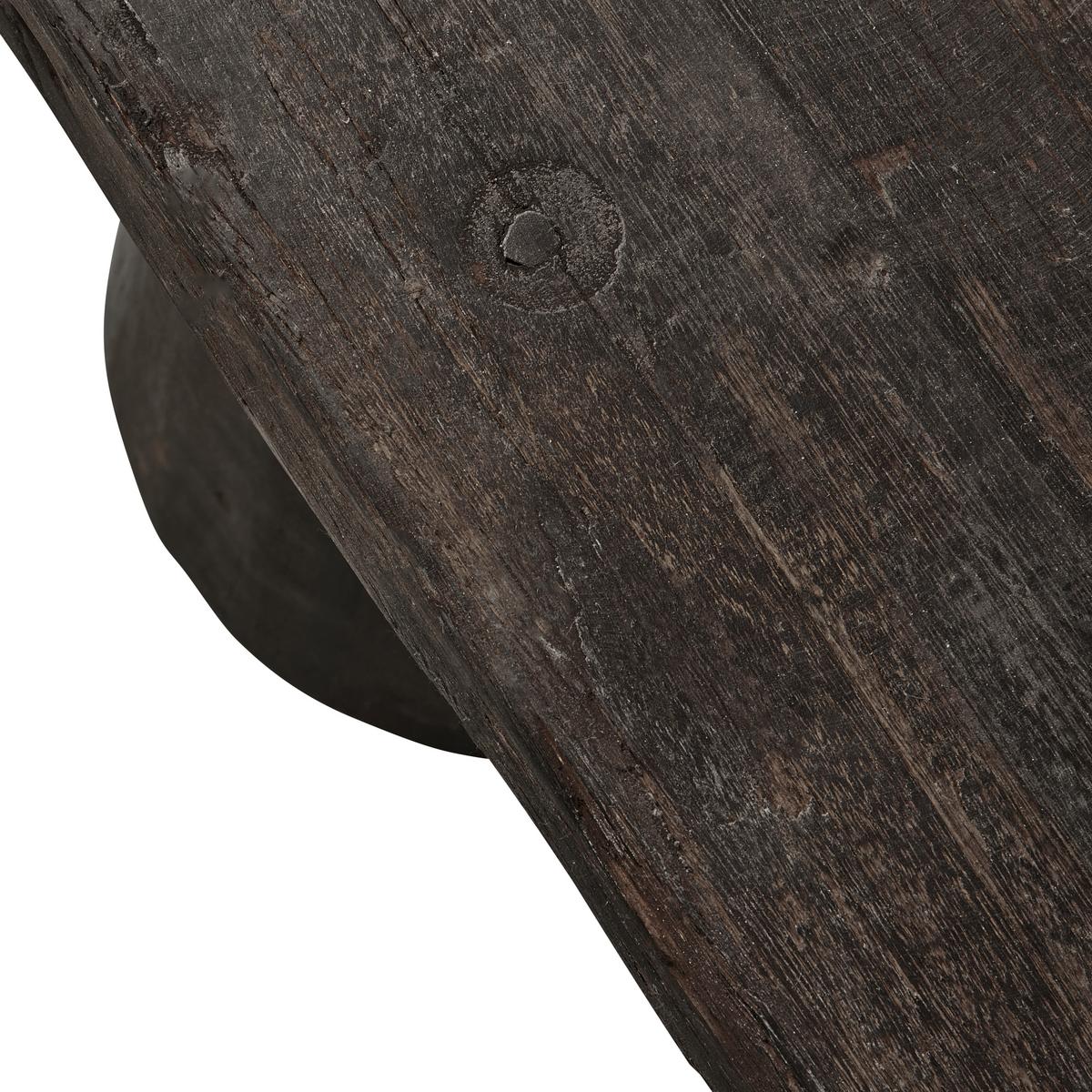 SITZBANK Clyde Dunkelbraun B: 150cm - Dunkelbraun, Design, Holz (150/45/30cm) - Livetastic