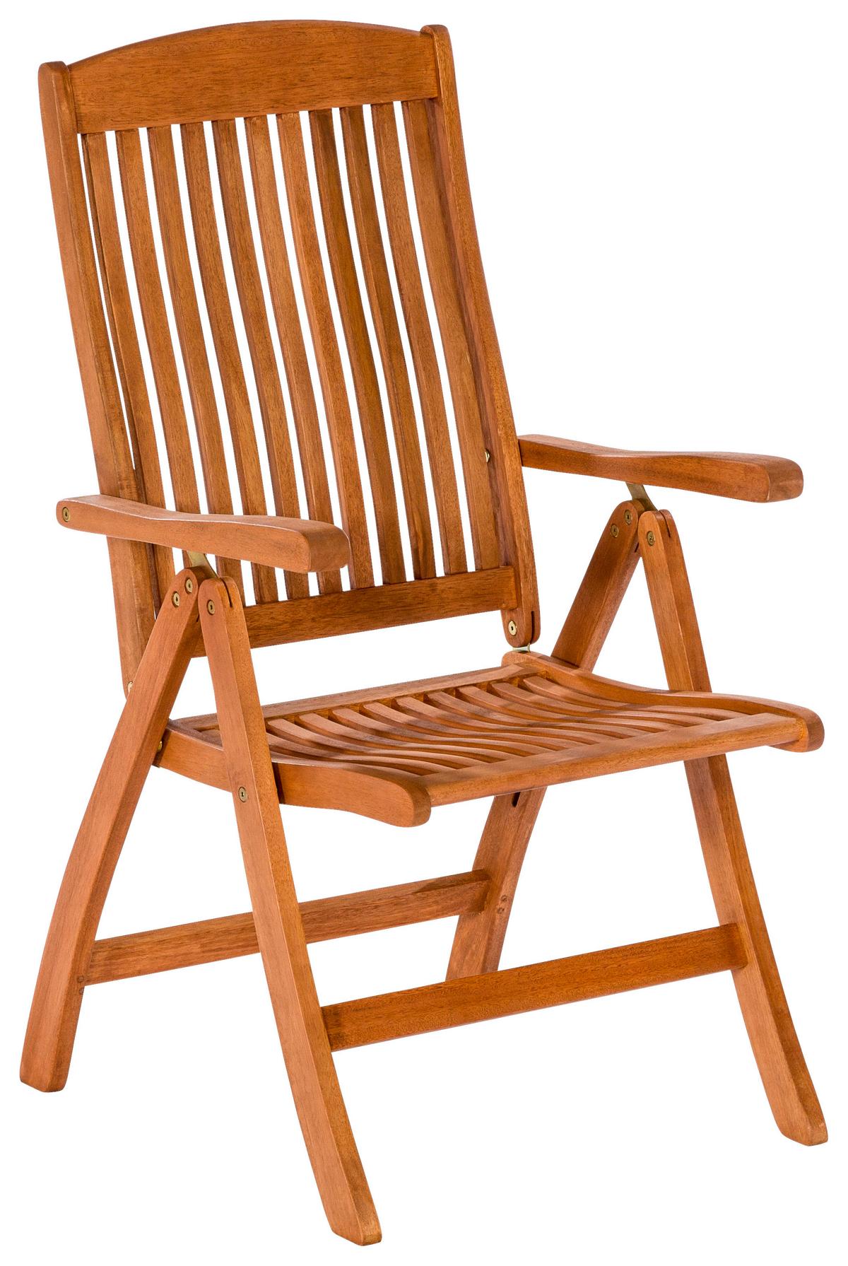 Gartengarnitur 7-Tlg. Maracaibo Echtholz - Naturfarben, KONVENTIONELL, Holz - Gardenson