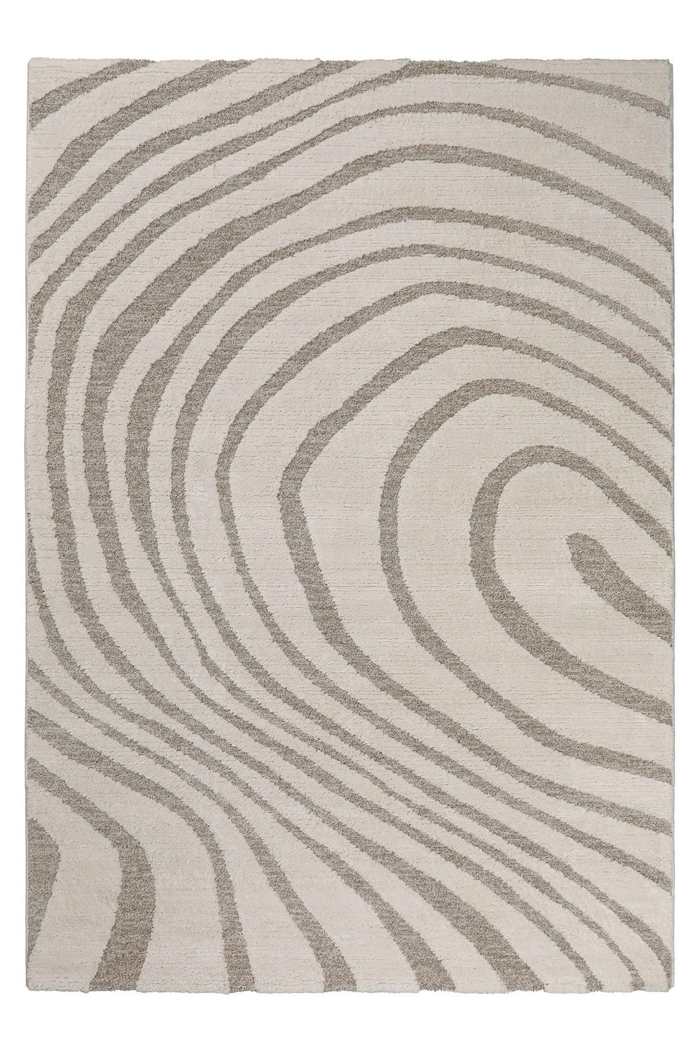 Webteppich Björn Olsson Creme, Beige 80x150 cm