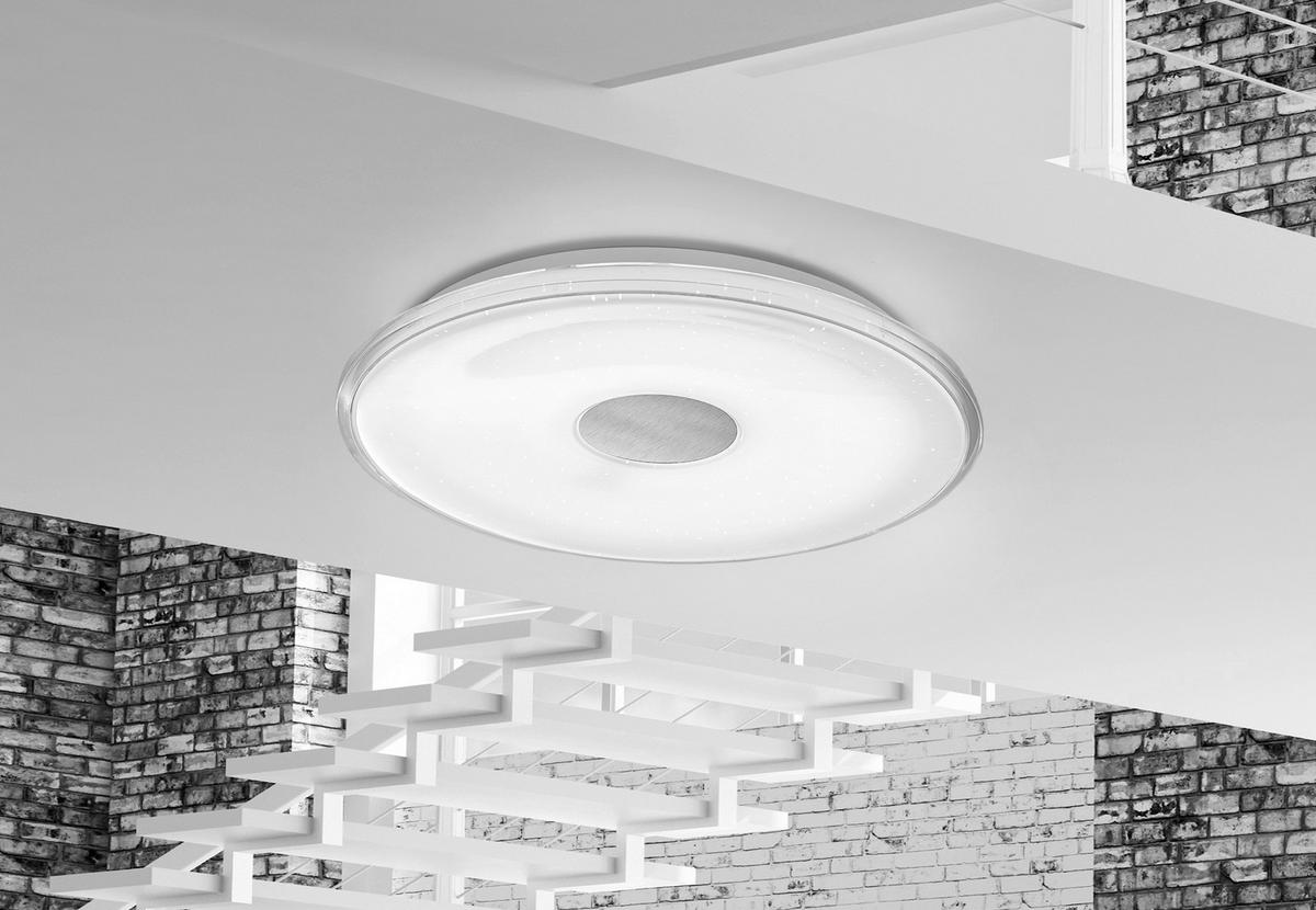 Led-deckenleuchte 628513001 Shogun - Weiß, Design, Kunststoff (42,5/6cm) - Trio Leuchten