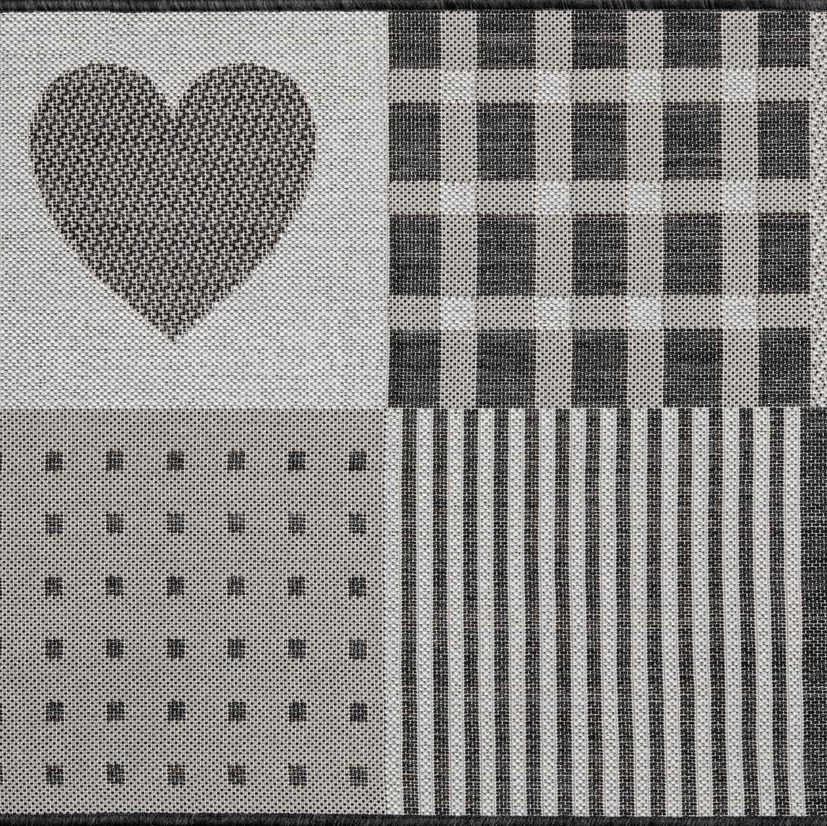 Futó Kitchen - ezüst/antracit, Basics, textil (80/200cm) - James Wood