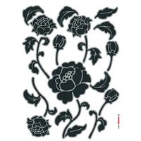 DEKOSTICKER 17001H - Klar/Schwarz, Natur, Kunststoff (50/70cm)