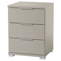 Nachtkästchen Smila 3l K Kaschmir Dekor, B: 46 Cm - Kaschmir/Alufarben, KONVENTIONELL, Holzwerkstoff (46/61/42cm)