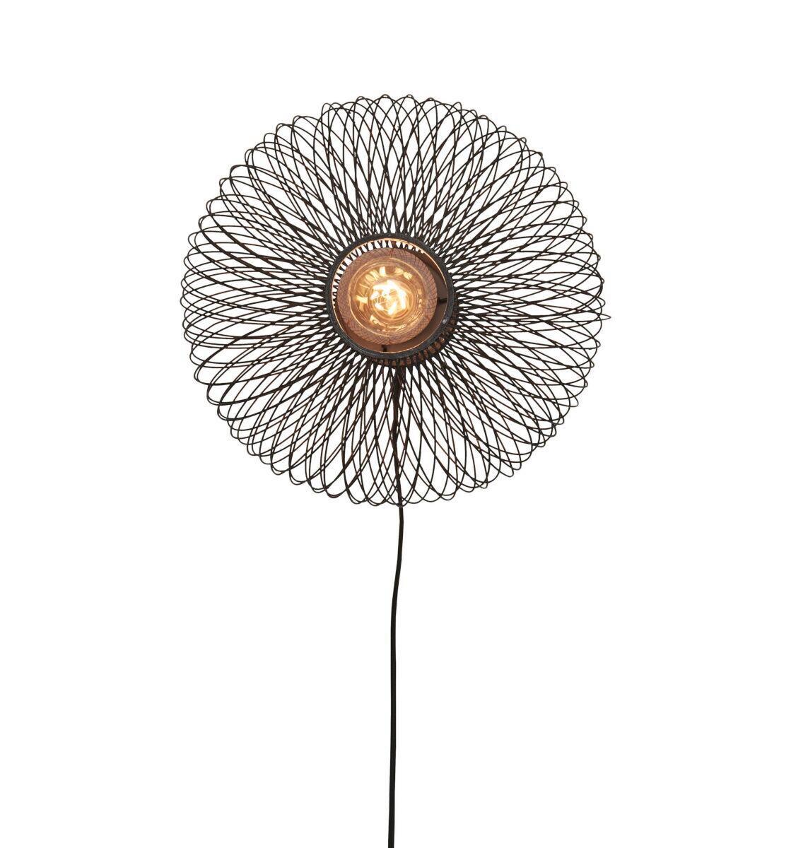 Wandleuchte Cango/W/4020/B - Schwarz, Trend (20/40cm) - Good & Mojo