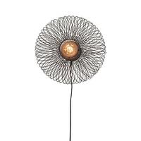 Wandleuchte Cango/W/4020/B - Schwarz, Trend (20/40cm) - Good & Mojo