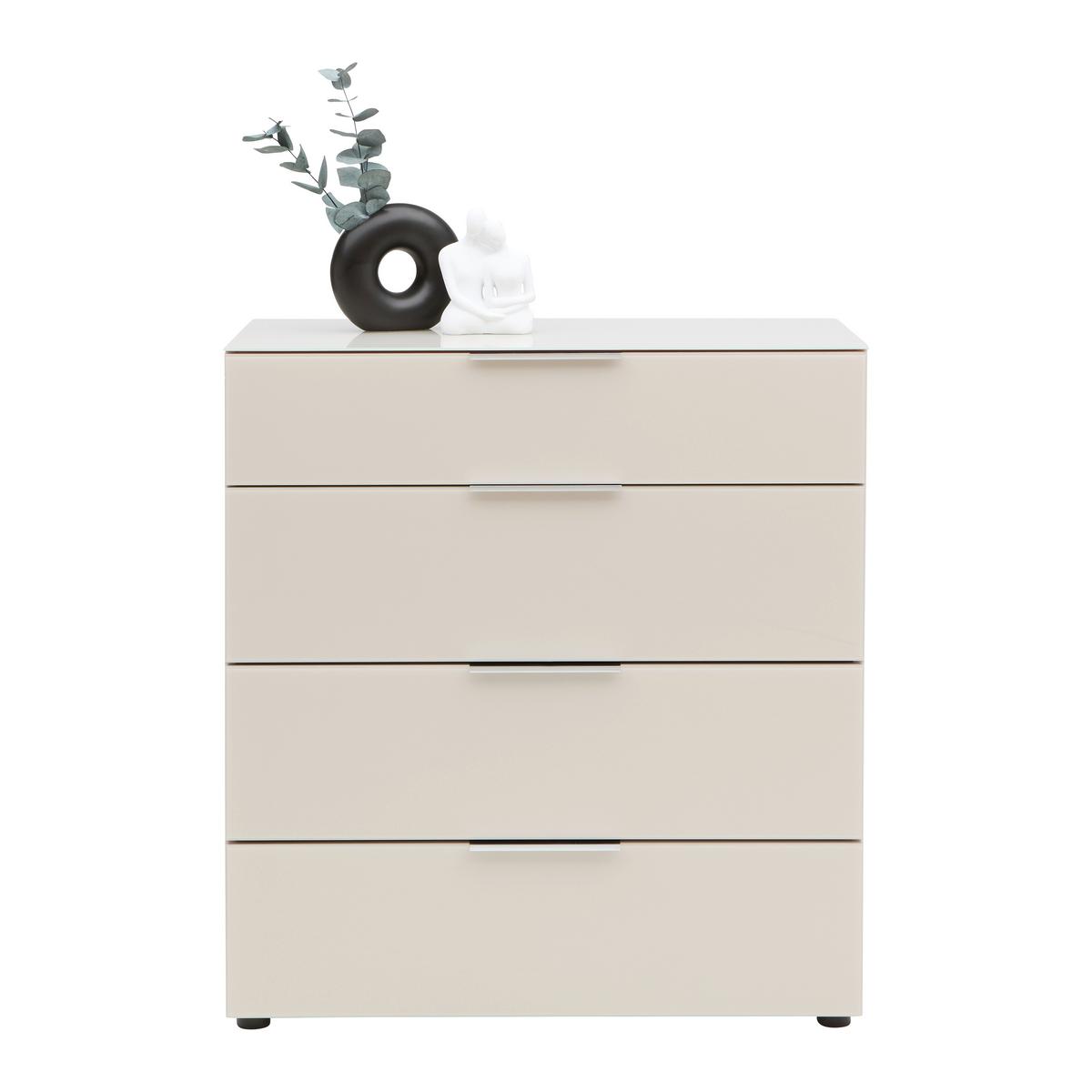 Kommode Siena Kaschmir - černá/kašmírová, Moderní, kov/kompozitní dřevo (90/99/40cm) - Mömax