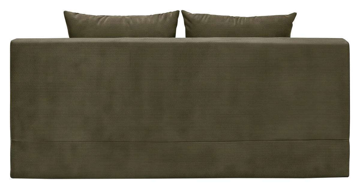 Boxspringová pohovka MONA, olivovozelený menčester - olivovozelená, Modern, textil (208/100/106cm) - Mömax