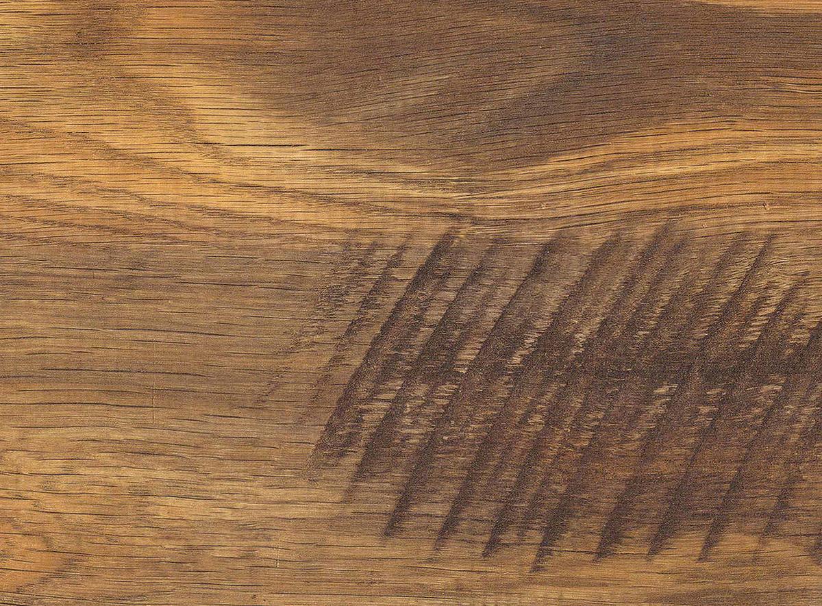 Laminatboden Eiche Fattoria Landhausdiele Stärke 8mm - Eichefarben/Dunkelbraun, Natur, Holzwerkstoff (220/24,3/0,8cm) - Living by HARO