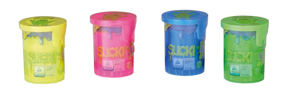 Knetmasse Slime - Multicolor, Basics, Kunststoff (5/7/5cm)