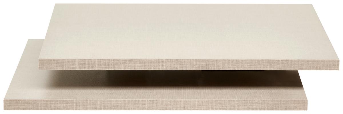 EINLEGEBODENSET Grau B: 45cm - Grau, MODERN, Holzwerkstoff (45/1,6/45cm) - Rauch Möbel