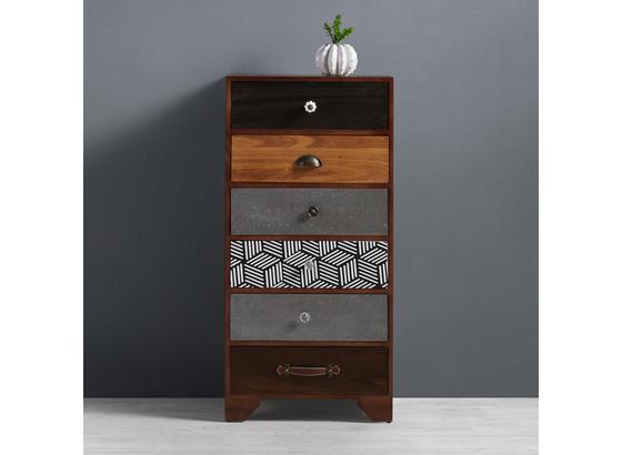 Komoda Heather - viacfarebná, Moderný, kov/drevo (50/102/35cm) - Mömax modern living Komoda Heather - viacfarebná, Moderný, kov/drevo (50/102/35cm) - Mömax modern living