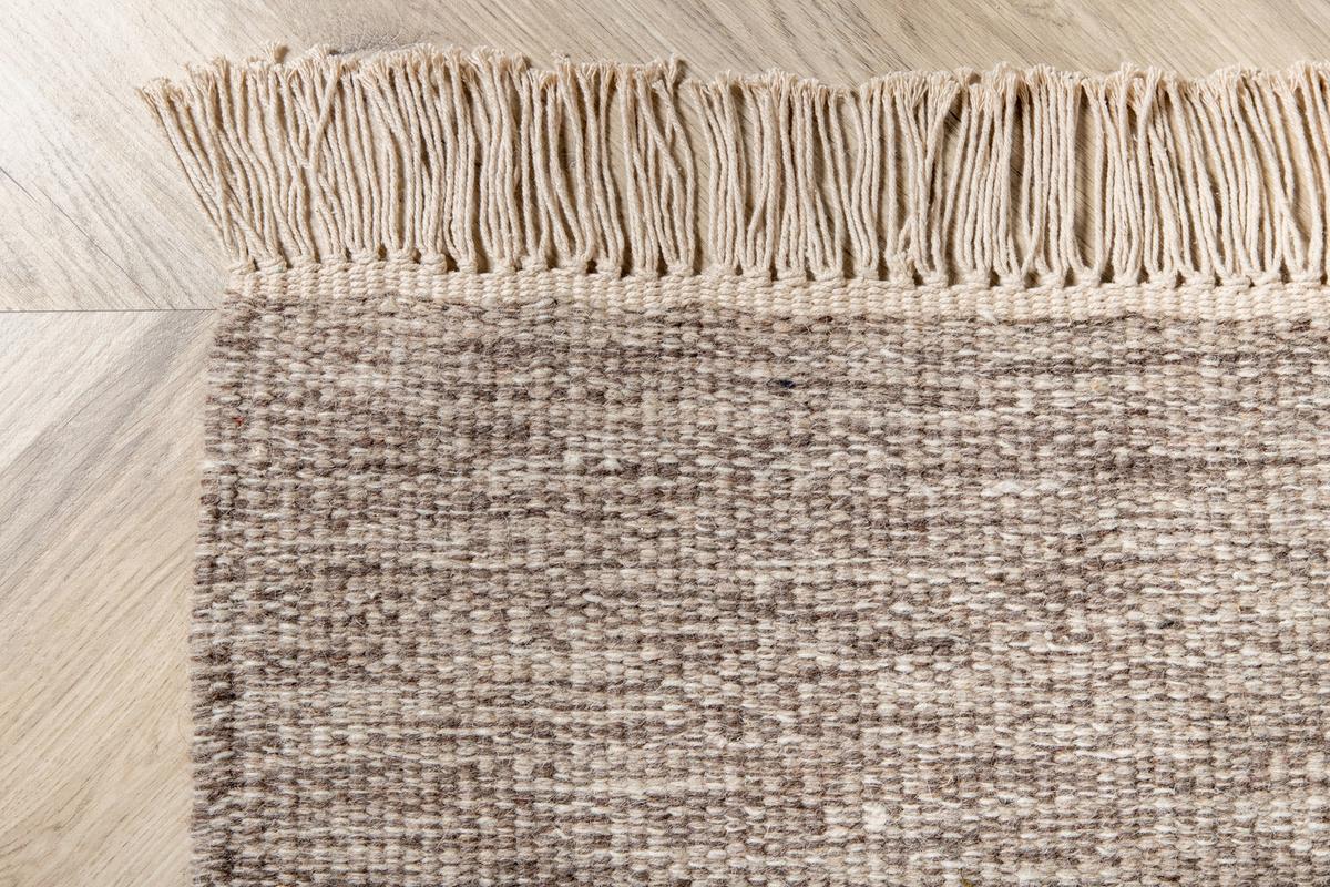 Flachwebteppich Cyrus - Beige, LIFESTYLE, Textil (160/230cm) - P & B