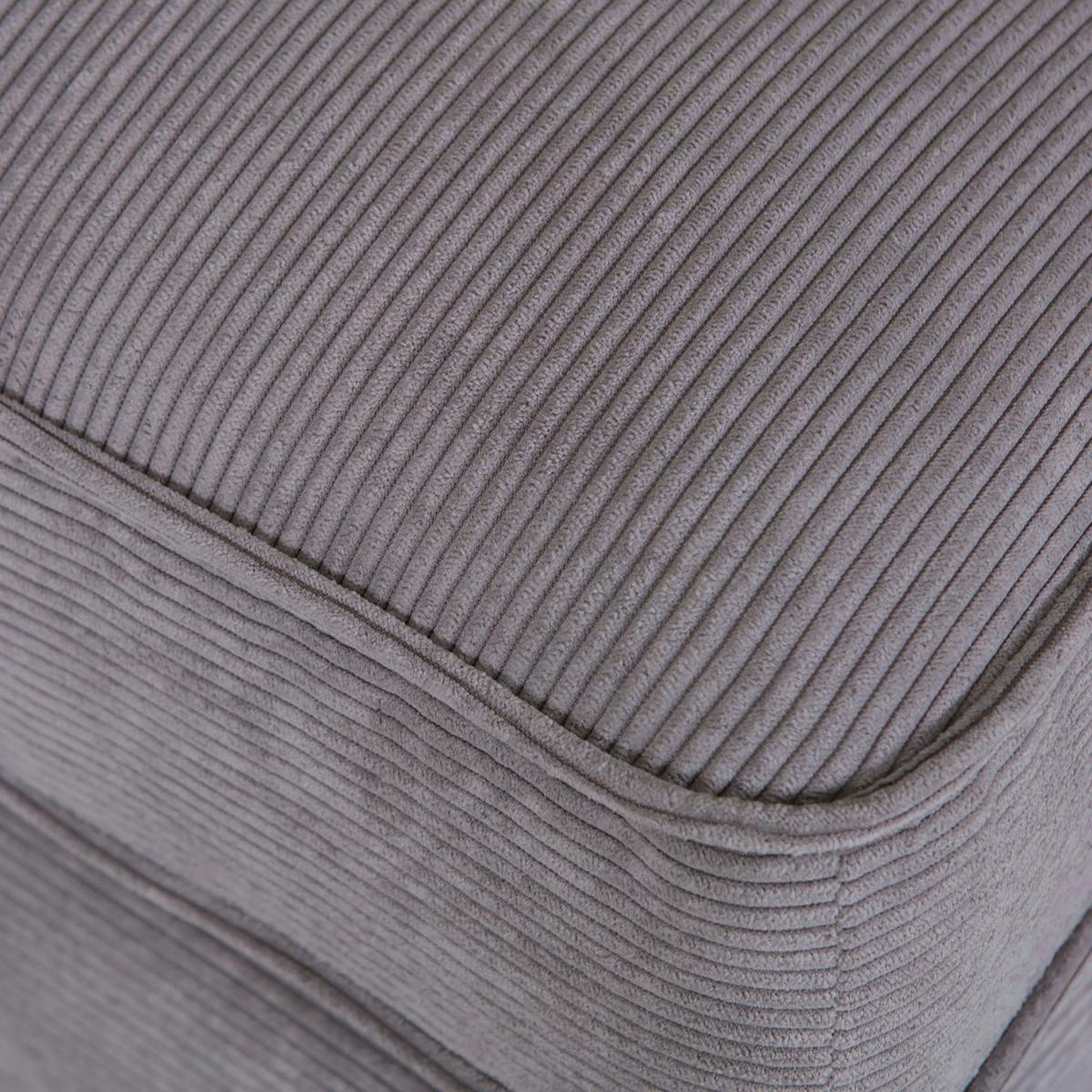 Hocker Rimini - Buchefarben/Grau, Design, Textil (93/47/65cm) - MID.YOU