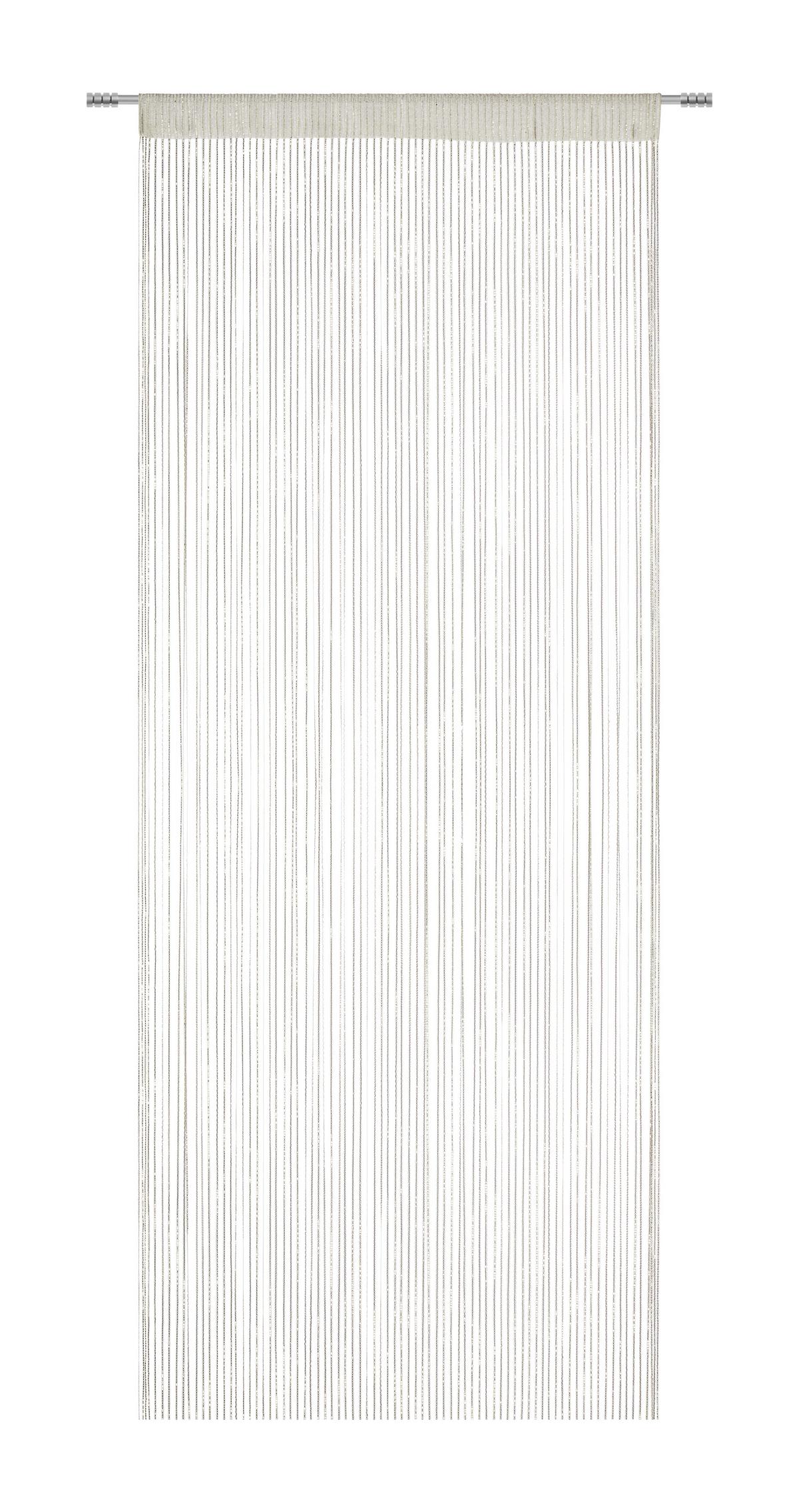 Kusová záclona Lurex, 90/245cm - zlatá/strieborná, Lifestyle, textil (90/245cm) - Modern Living
