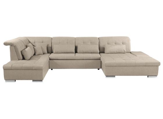 Sedací Souprava Porto - šedá/béžová, Moderní, textil (226/368/189cm) Sedací Souprava Porto - šedá/béžová, Moderní, textil (226/368/189cm)