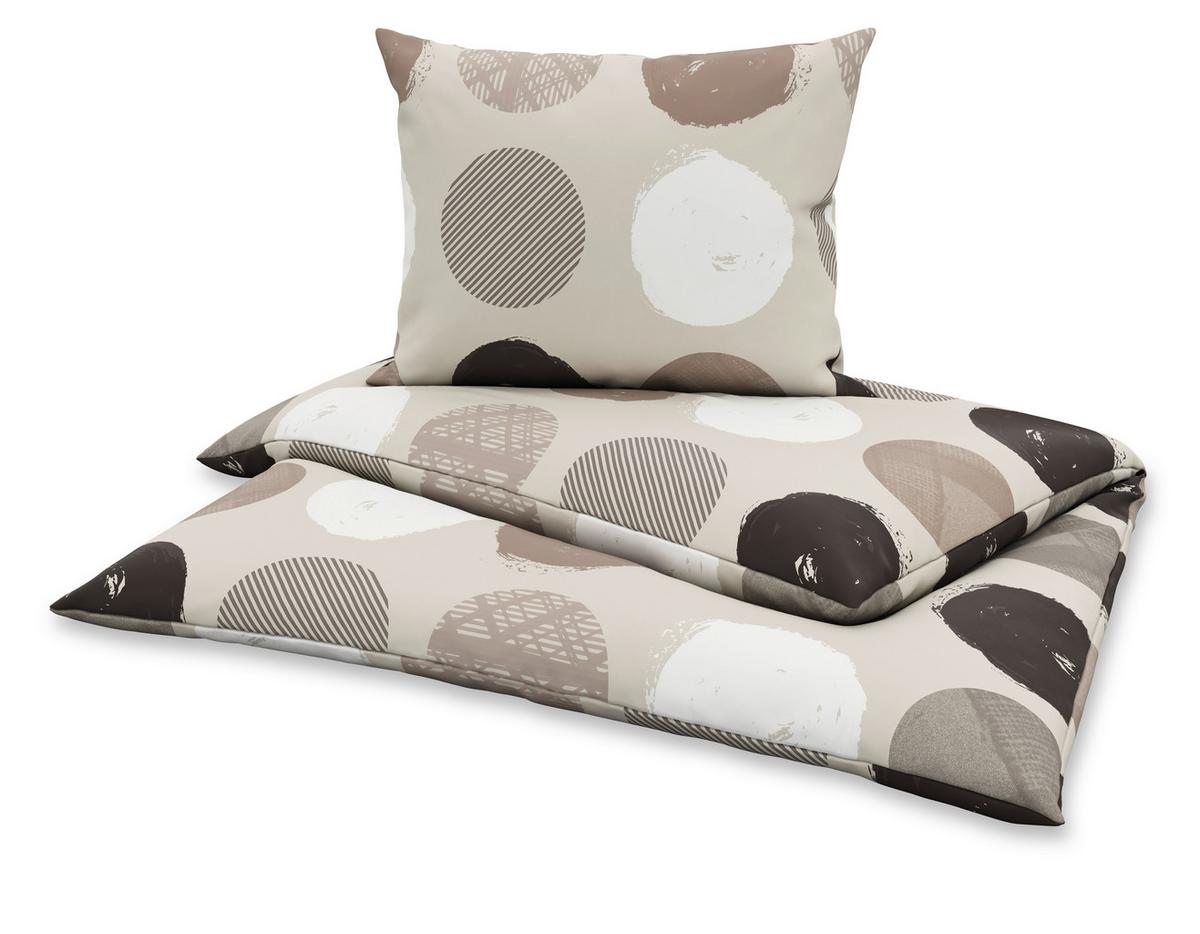 Ágyneműhuzat-garnitúra Mirella - barna, Modern, textil (140/200cm) - Luca Bessoni