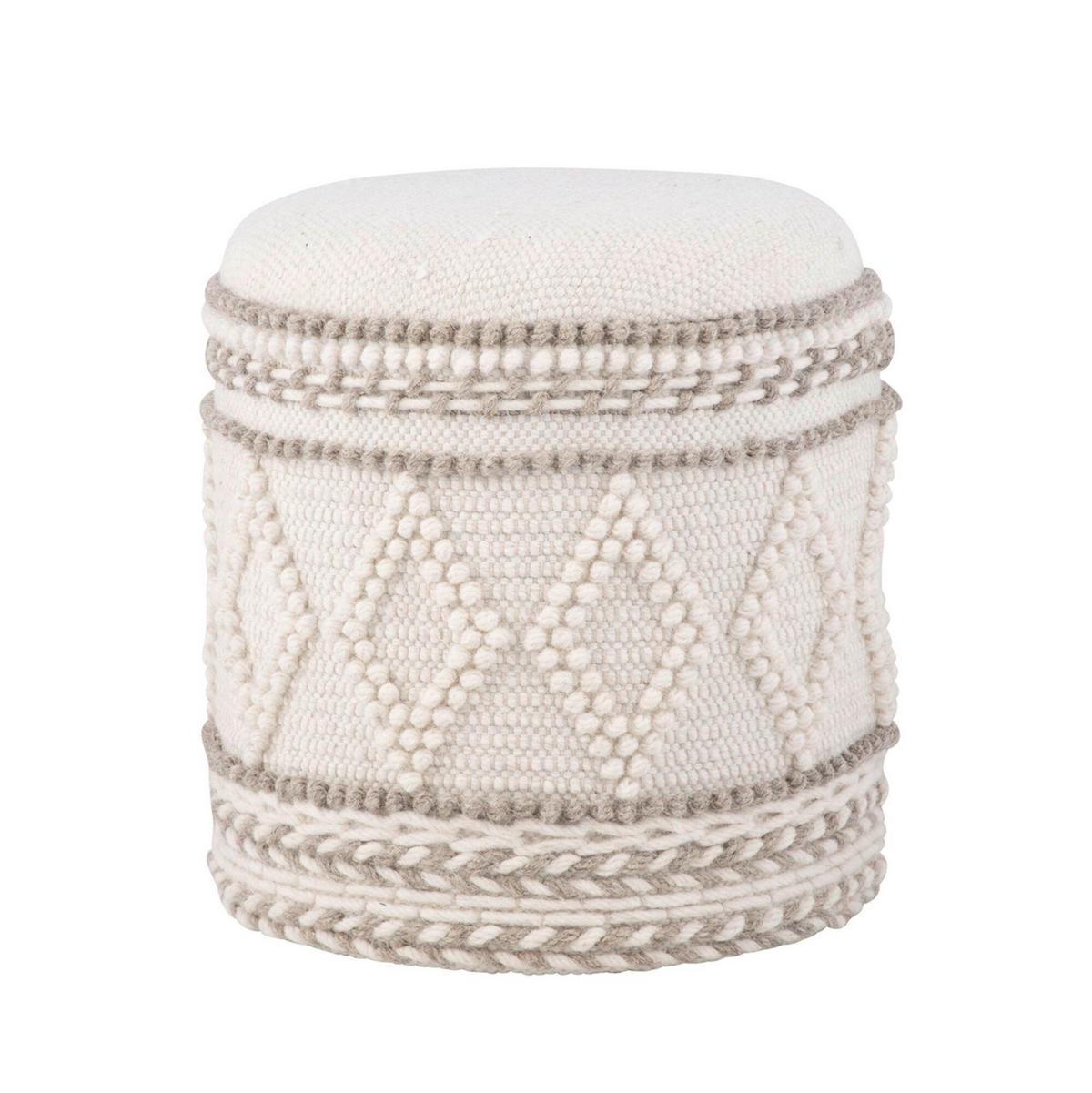 Ülőke Livetastic - krémszínű, Basics, textil (40/45/40cm) - Livetastic