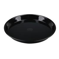 Pizzablech Rund Dxh: 30x3 Cm Stahl, Antihaftbeschichtet - Schwarz, Metall (30/3cm) - Dr.Oetker
