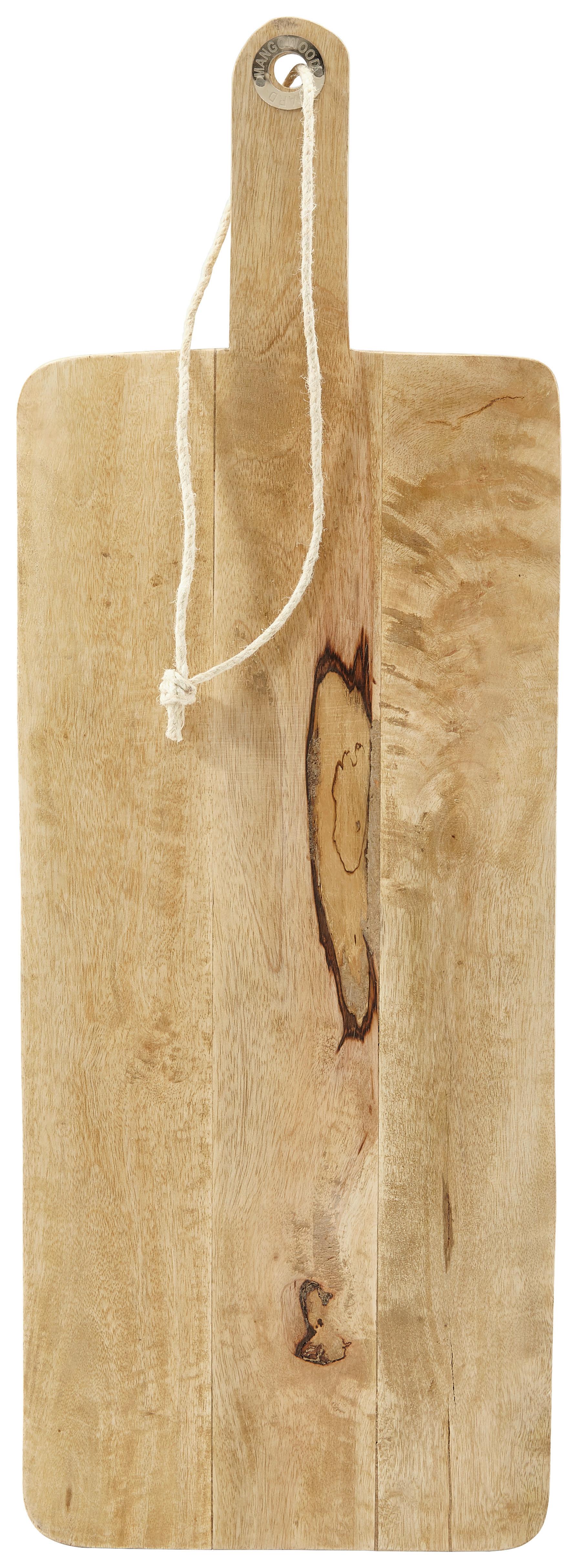 DOSKA NA KRÁJANIE GERRY - prírodná farba, Romantik / Landhaus, drevo (24/70cm) - Zandiara