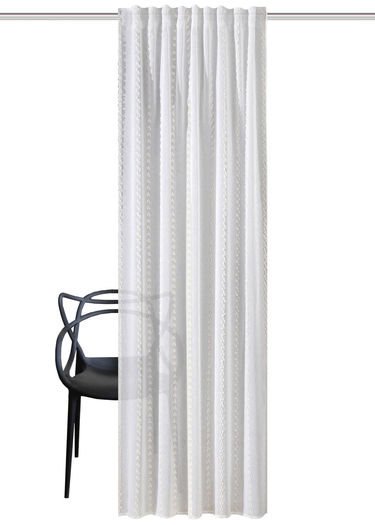 Fertigvorhang Nika - Naturfarben, Basics, Textil (135/245cm)