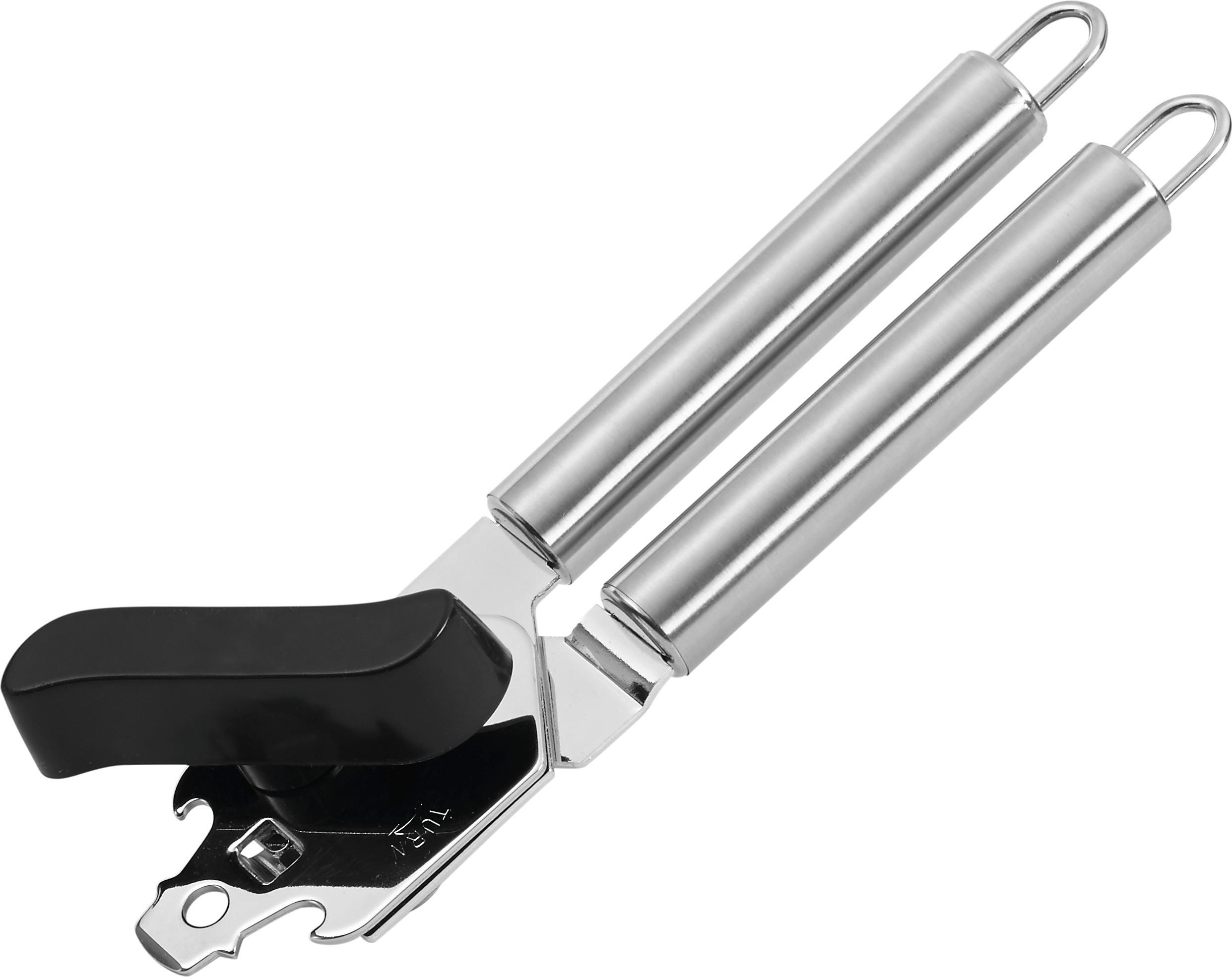 OTVÁRAČ NA KONZERVY DANI - čierna/farba ušľachtilej ocele, Konventionell, kov/plast (5/20,5cm) - Modern Living