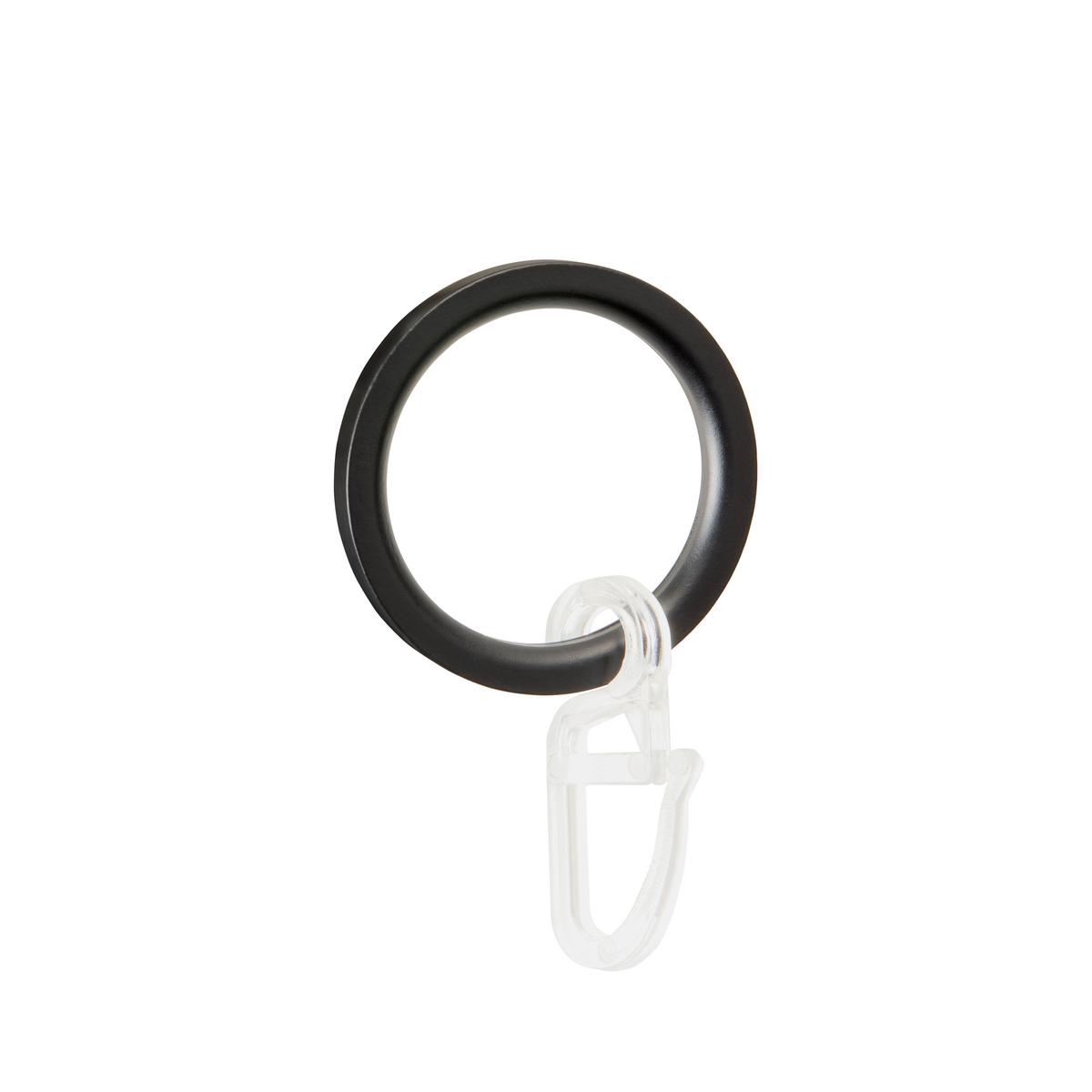 Rundstangengarnitur Nero - Schwarz, KONVENTIONELL, Metall (120-210cm) - Ondega