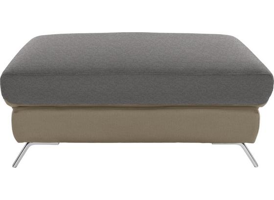 Hocker Upgrade - Chromfarben/Beige, MODERN, Textil (98/46/67cm) Hocker Upgrade - Chromfarben/Beige, MODERN, Textil (98/46/67cm)