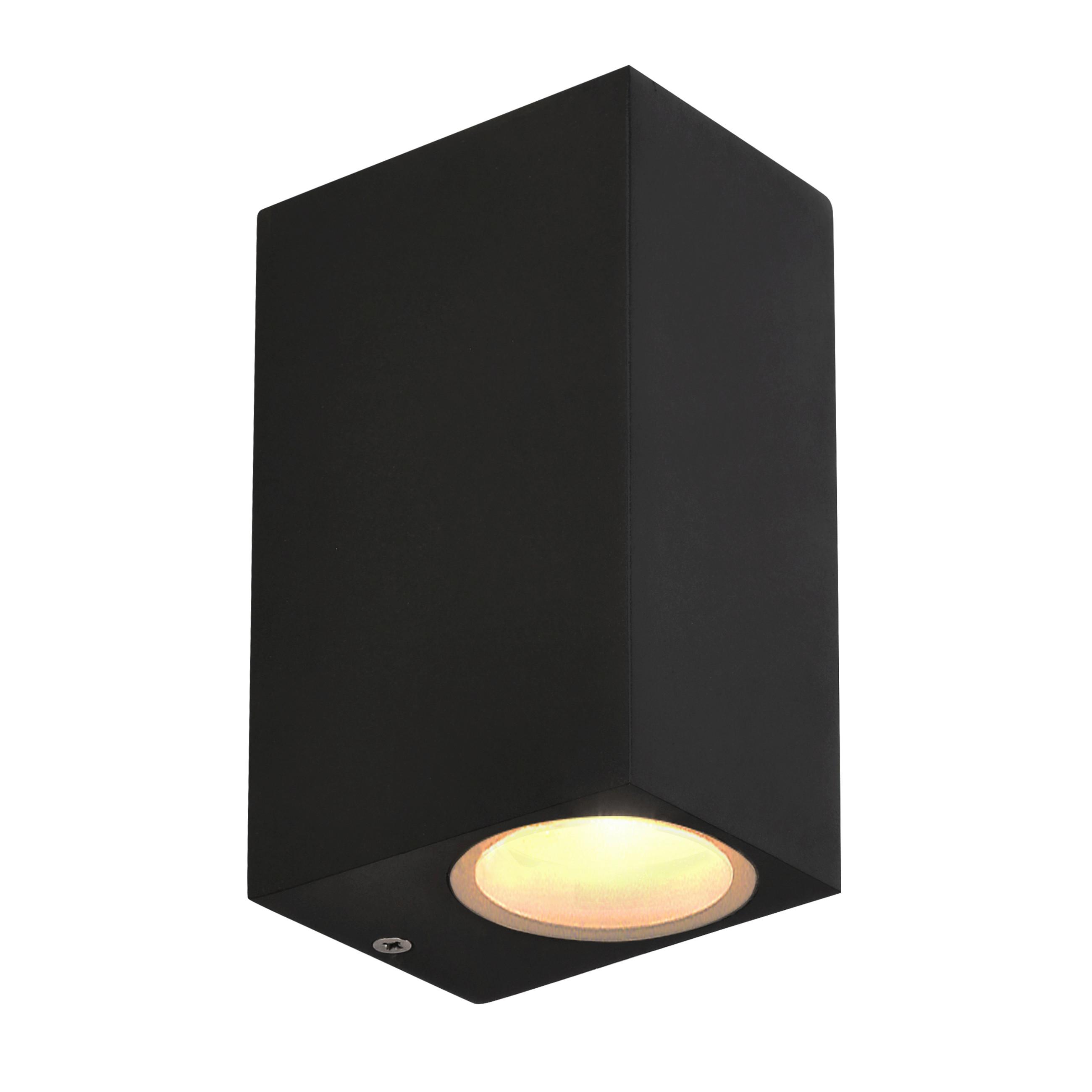 Außenwandleuchte 22-32317 Nerium - Schwarz, Design, Metall (6.5/9/15cm)