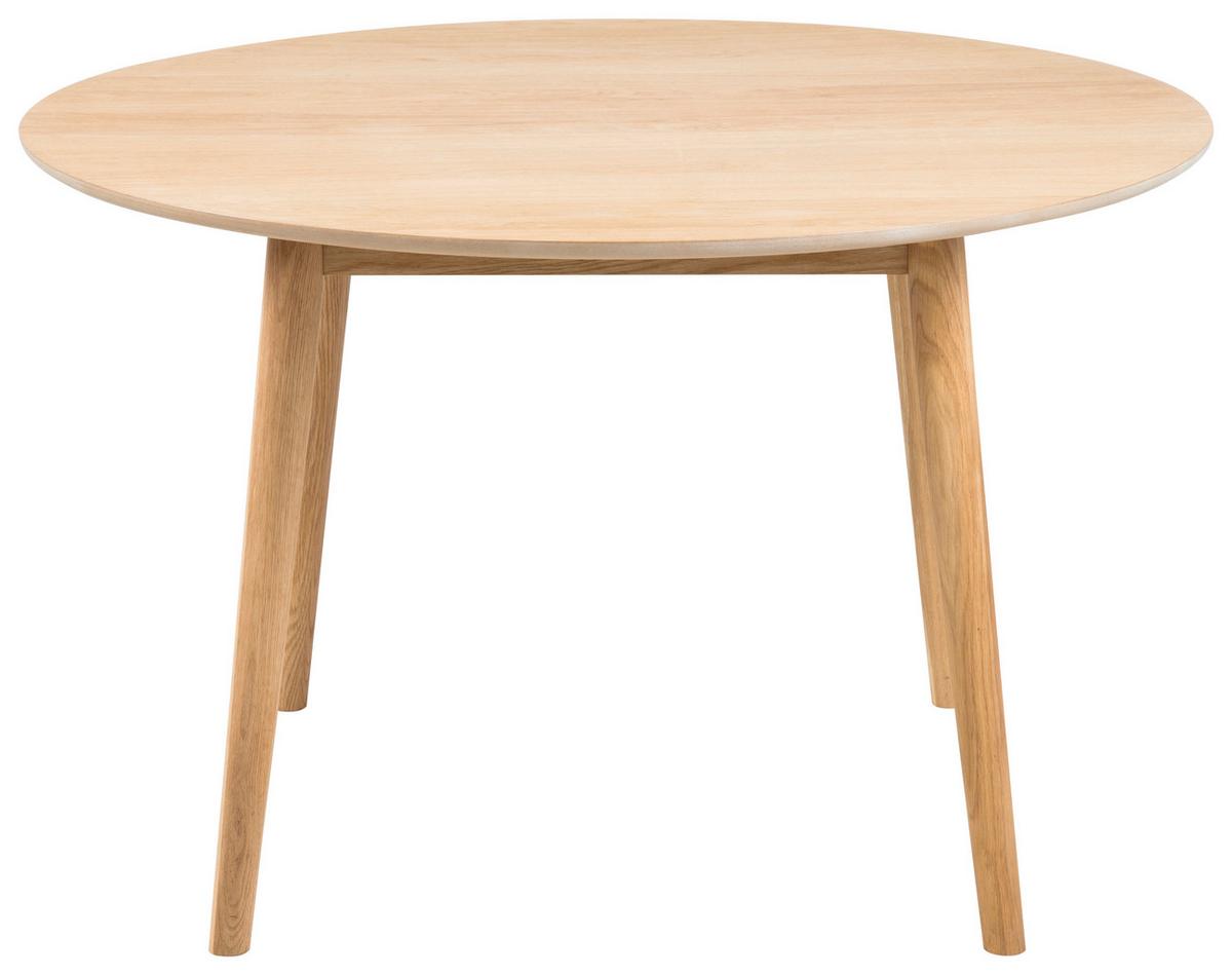 Jídelní stůl NAGANO dubová dyha 120 - barvy dubu, Design, dřevo/kompozitní dřevo (120/75cm) - MID.YOU