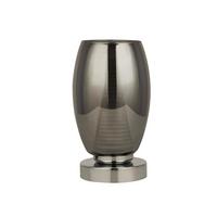 LED-Tischleuchte Cyclone Eu97293-1sm - Chromfarben, Design, Glas/Kunststoff (11,5/20,5cm)