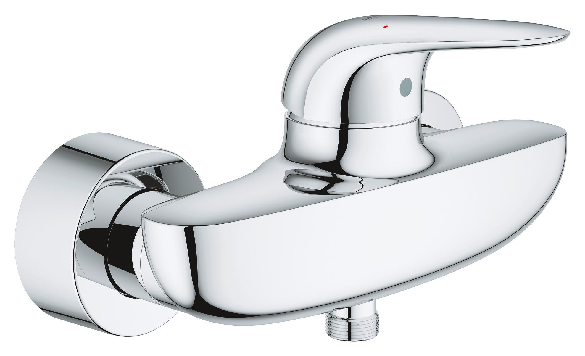 Duscharmatur Wave Ehm 2015 - Chromfarben, KONVENTIONELL, Metall (6,7cm) - Grohe