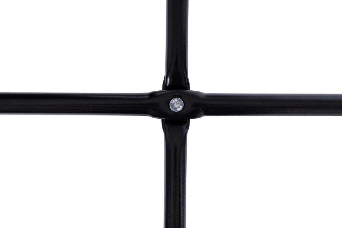 Beistelltisch Rund Jörg, Schwarz - Schwarz, MODERN, Metall (42/52/42cm)