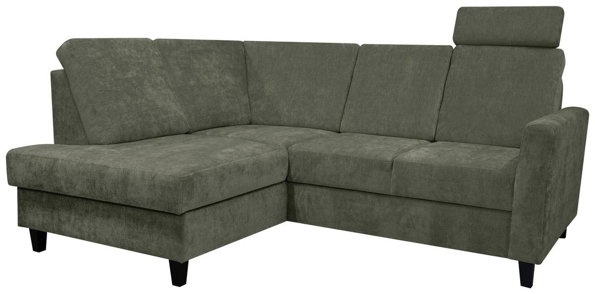 Opierka hlavy ALTON, tmavozelená ženilka - tmavozelená, Konventionell, kov/textil (50/19cm)